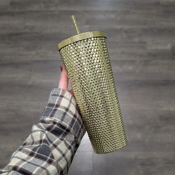 Starbucks Holiday 2022 Gold Venti Textured Tumbler - Picture 2 of 5